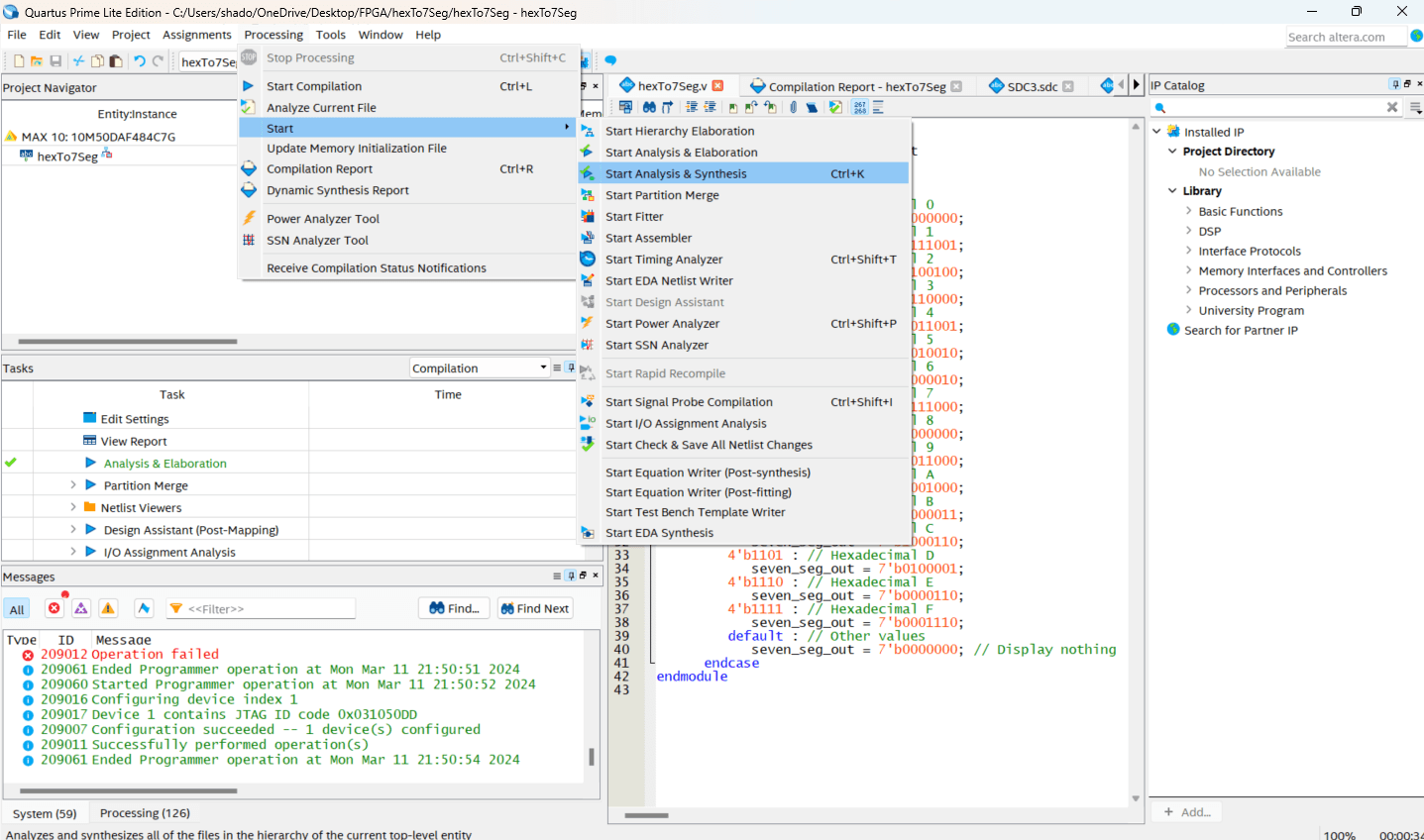 Intel® Quartus® Prime Lite Edition Design Software